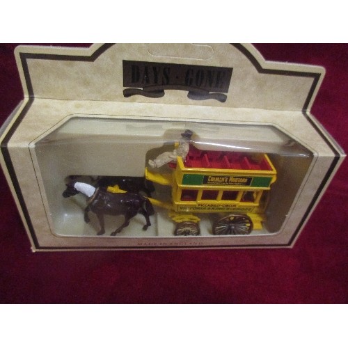 257 - 6 X DAYS GONE BOXED ADVERTISING MODEL VEHICLES