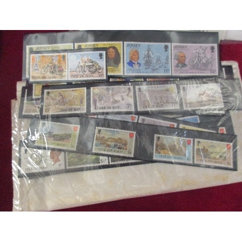 351 - BOX OF STAMPS AND FIRST DAY COVERS