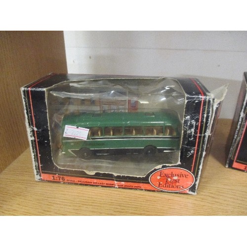 454 - EXCLUSIVE FIRST EDITIONS -  BRISTOL COACH,  CAVALIER COACH AND  GRENADIER COACH LL BOXED