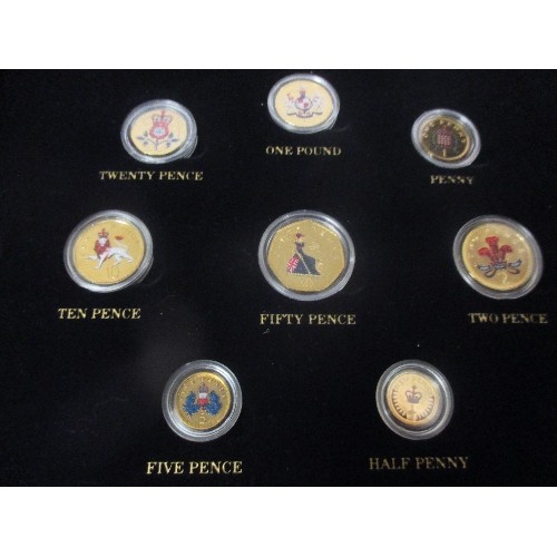 37 - GOLD PLATED & ENAMELLED EMBLEM SERIES 