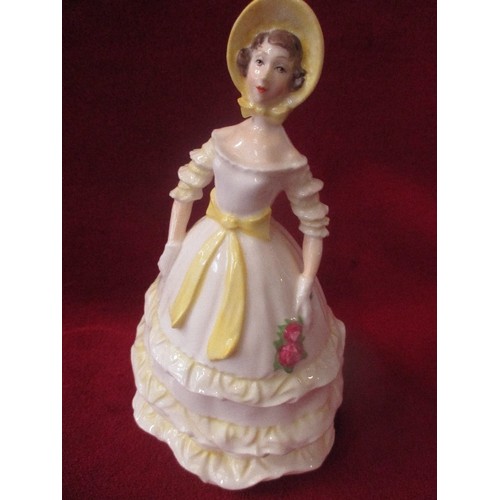 3 - ROYAL WORCESTER BONE CHINA FIGURINE 