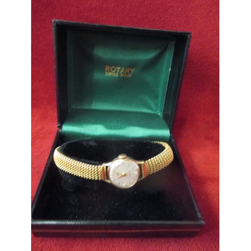 60 - VINTAGE MECHANICAL LADIES SWISS PIERPONT 17 JEWELS GOLD PLATED WRISTWATCH -THE STRAP MARKED 