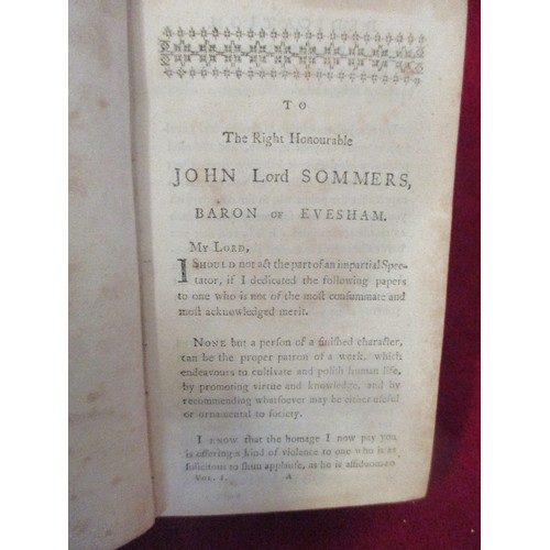 307 - THREE RARE 18TH CENTURY BOOKS, INCLUDING: 
1. 