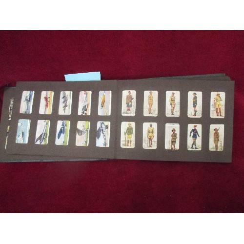 310 - VERY GOOD ALBUM OF CIGARETTE CARDS INC 