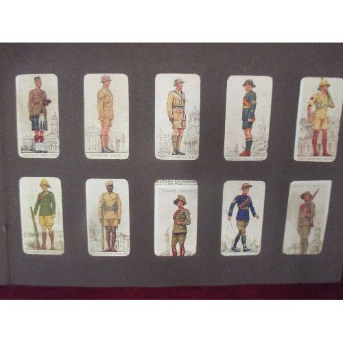 310 - VERY GOOD ALBUM OF CIGARETTE CARDS INC 