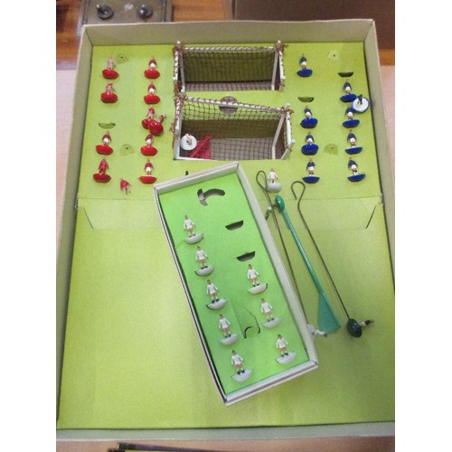 353 - VINTAGE SUBBUTEO TABLE SOCCER WITH ORIGINAL BOX