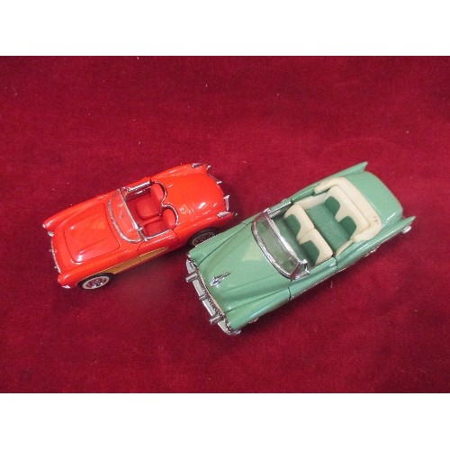 355 - TWO FRANKLIN MINT DIE CAST PRECISION MODELS IN VERY GOOD CONDITION