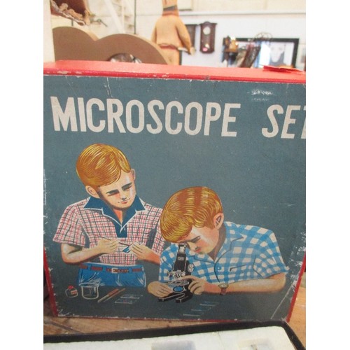 451A - 1960'S MICROSCOPE SET IN BOX BY 