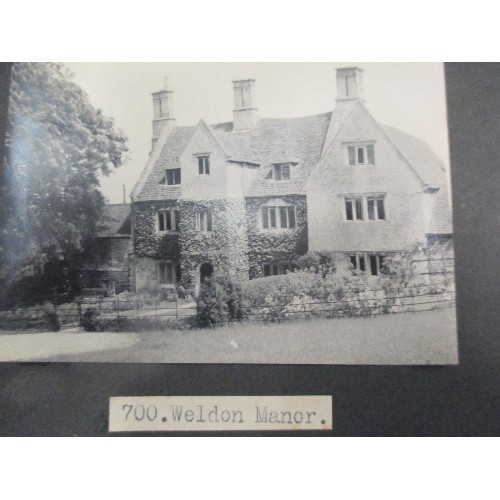 293 - NORTH NORTHAMPTONSHIRE (ALSO RUTLAND, CAMBS, LINCS). A UNIQUE AND IMPORTANT BLACK & WHITE PHOTOGRAPH... 