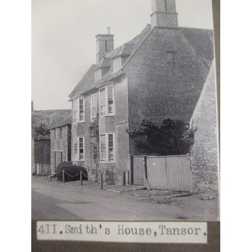 293 - NORTH NORTHAMPTONSHIRE (ALSO RUTLAND, CAMBS, LINCS). A UNIQUE AND IMPORTANT BLACK & WHITE PHOTOGRAPH... 