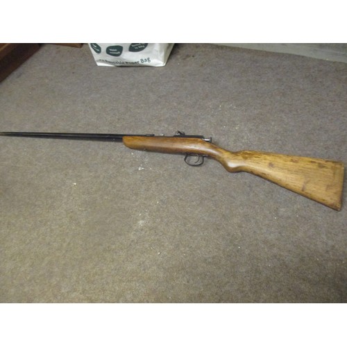 319 - 410 CALIBER SHOTGUN WEBLEY AN SCOTT BOLT ACTION SINGLE BARREL IN GOOD ORDER
NOTE! VIEW AND COLLECT W... 