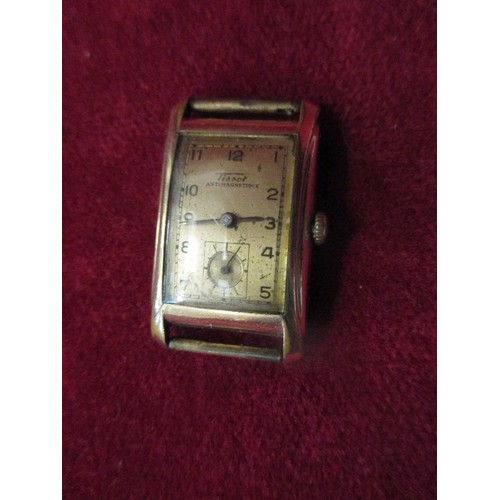 54 - VINTAGE TISSOT GENTS WRIST WATCH AND CONDOR EX STRAP