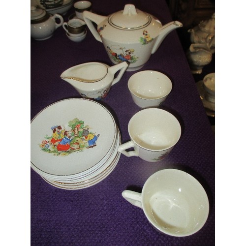 249A - VINTAGE NURSERY TEASET BY PLEX STREET POTTERY TUNSTALL