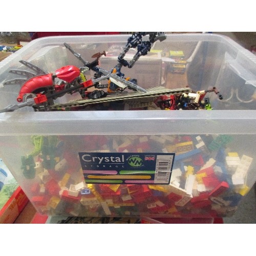 354a - LARGE BOX (APPROX 5 KG) OF LEGO & LEGO BIONICAL