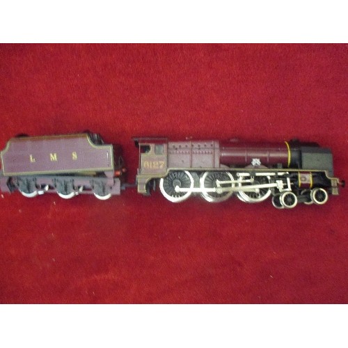 94 - INTER-CITY 125, 4310 HORNBY AND 43011 HORNBY  LOCO,  HORNBY R439-0020 CARRIAGE IN A ALUMINIUM CASE