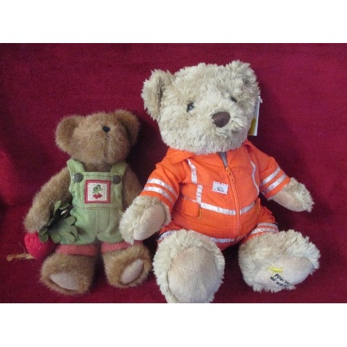 69 - BOYDS, THE HEAD BEAN COLLECTION, TEDDY PLUS AIR AMBULANCE PARAMEDIC TEDDY