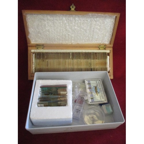 74 - 2 BOXES OF MEDICAL GLASS SLIDES