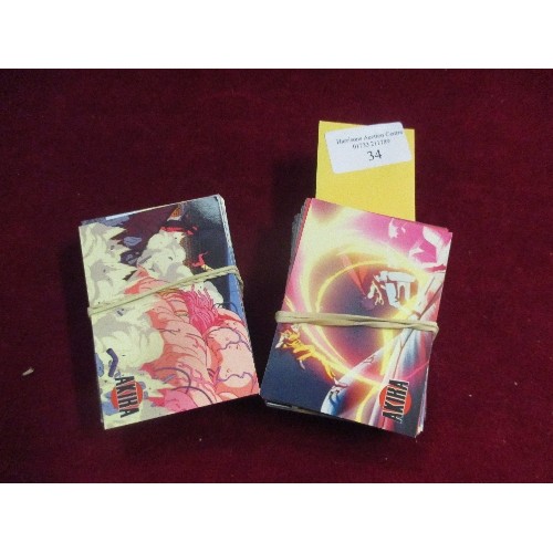 34 - QUANTITY OF AKIKA TRADING CARDS BY KODANSHA LTD