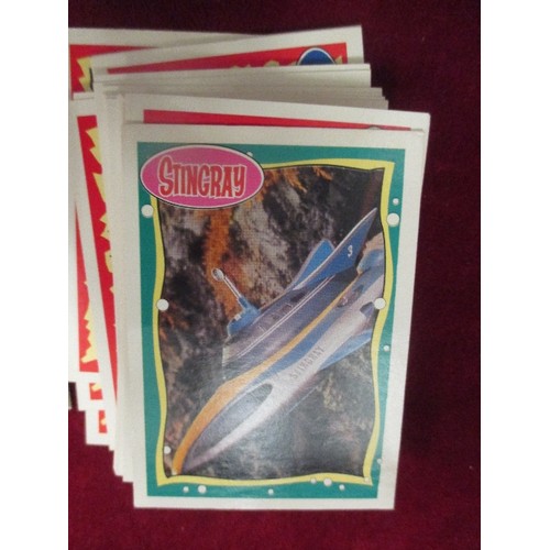 32 - QUANTITY OF THUNDERBIRDS TRADING CARDS - CARLTON INTERNATIONAL 2001 AND ITC ENTERTAINMENT GROUP 1993