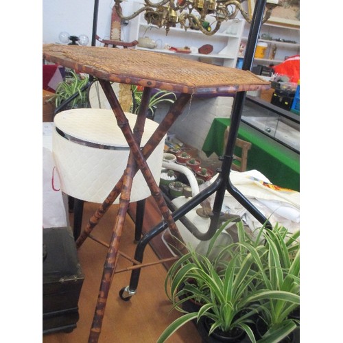 231 - VINTAGE BAMBOO TABLE