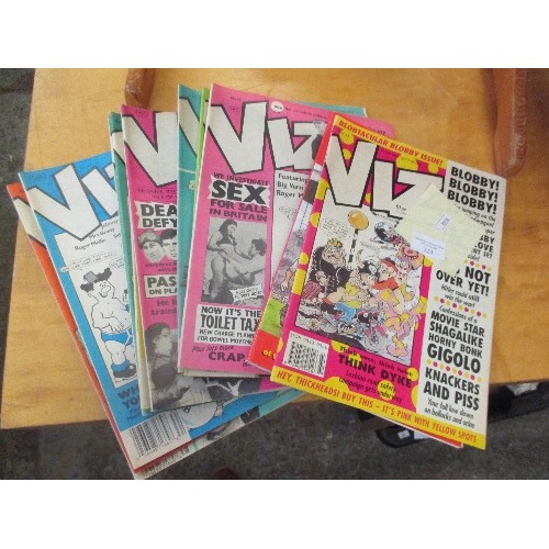 224 - PILE OF VIZ MAGAZINES