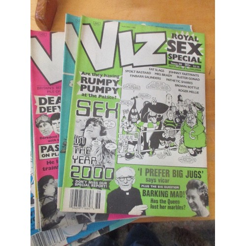 224 - PILE OF VIZ MAGAZINES