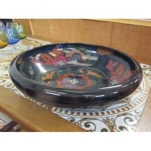 223 - ART DECO DECORO POTTERY BOWL - 32CM DIA