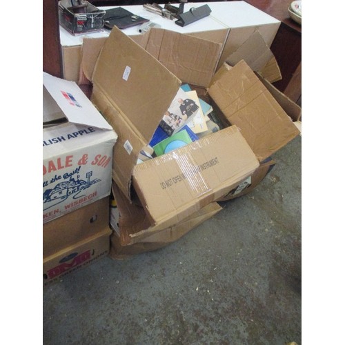 288 - 8 BOXES OF QUALITY BOOKS - REFERERNCE, NOVELS, MANY ON RELIGIOUS THEMES