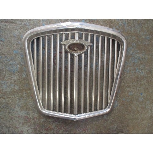 339 - VINTAGE CHROME WOLSELY RADIATOR COVER