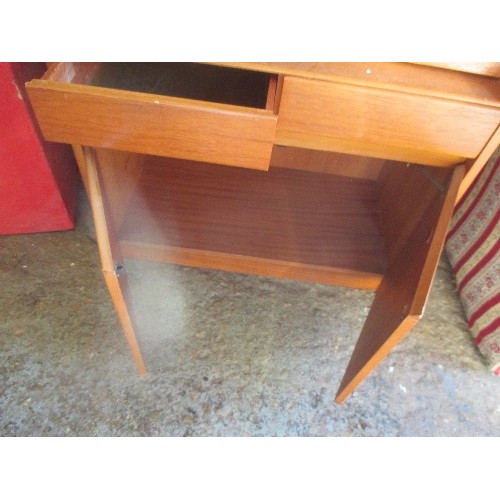 304 - MID CENTURY TEAK BUREAU BY REMPLOY