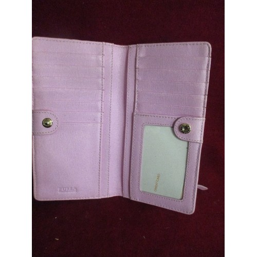 94 - PINK 'FURLA' PURSE/WALLET. NEW CONDITION.