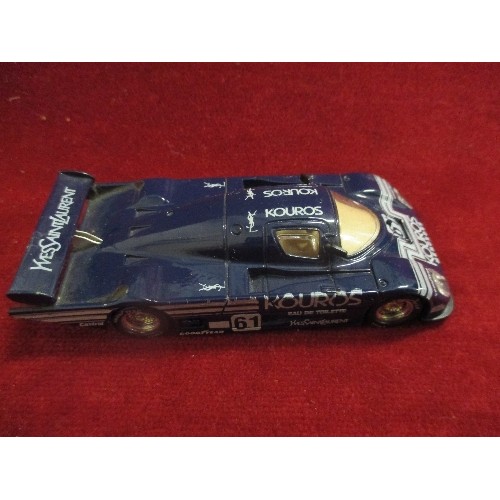 161 - 4 X DIE-CAST RACING MODEL SALOON CARS. MAINLY CORGI.