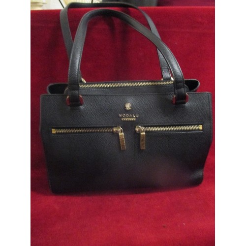 173 - BRAND NEW BLACK 'MODALU' HANDBAG.