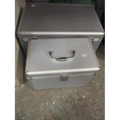 146A - 2 ALUMINIUM LOCAKABLE CASES