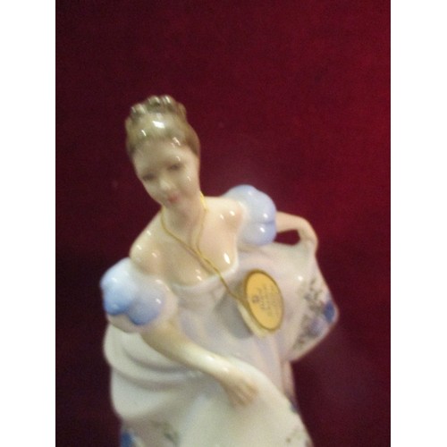 6 - A ROYAL DOULTON BONE CHINA FIGURE 