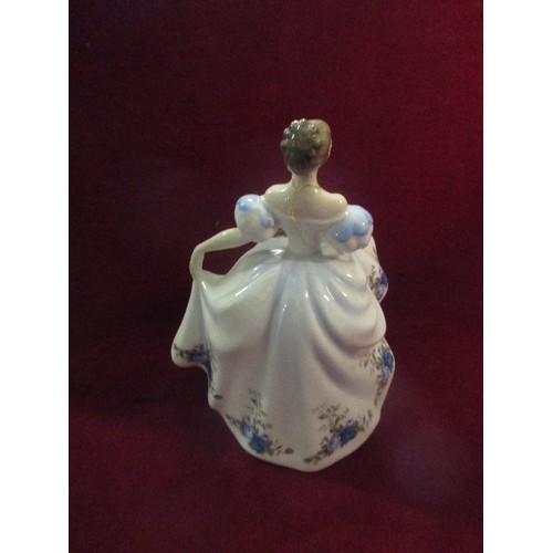 6 - A ROYAL DOULTON BONE CHINA FIGURE 