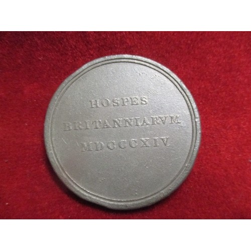 21C - A MEDAL TO COMMEMORATE THE VISIT OF ALEXANDER I EMPEROR OF RUSSIA TO GREAT BRITAIN IN 1814 TO CELEBR... 