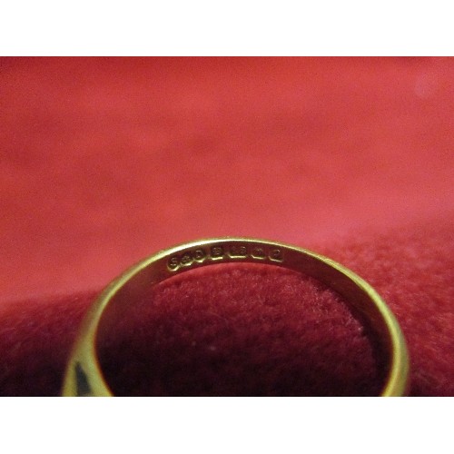 17C - 18ct GOLD RING NO STONE WEIGHT 2.08G