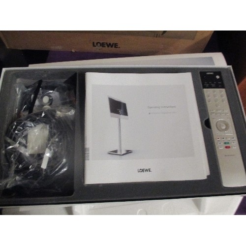 148 - LOEWE MEDIACENTRE. DVD, CD,RADIO ALL ON ONE. MULTI-ROOM RECIEVERS, WIRELESS REAR. ACCESSORY PACKS, R... 