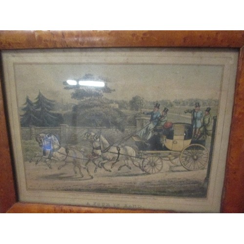 181 - AN EARLY 19TH CENTURY COACHING PRINT 