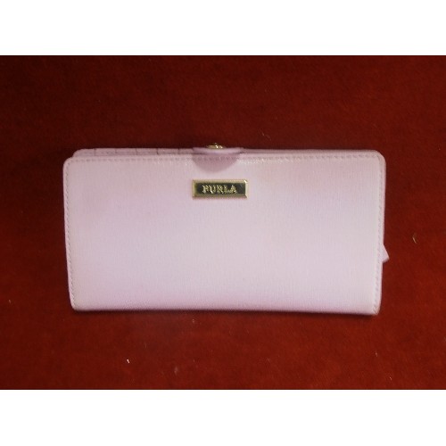 151 - PINK 'FURLA' PURSE/WALLET. NEW CONDITION.