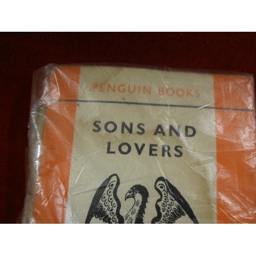 189 - 3 VINTAGE BOOKS 'SONS & LOVERS' 'THE PILGRIM'S PROGRESS' AND ROBINSON CRUSOE.