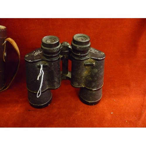 270 - TWO PAIRS OF BINOCULARS, ONE BY LUPINUS 10 X 50, THE OTHER PAIR MADE IN USSR WITH LEATHER CASE