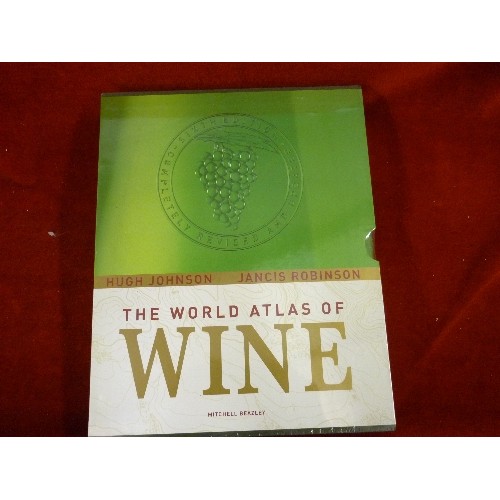 315 - WORLD ATLAS WINE BOOK BY MITCHELL BEAZLEY - IN SEALED PACKAGING (RRP £45)