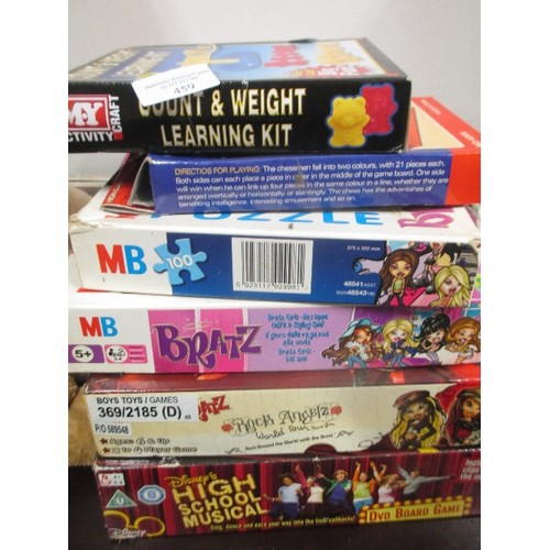 464 - BOARD GAMES INC DISNEY'S HIGH SCHOOL MUSICAL, ROCK ANGELZ,