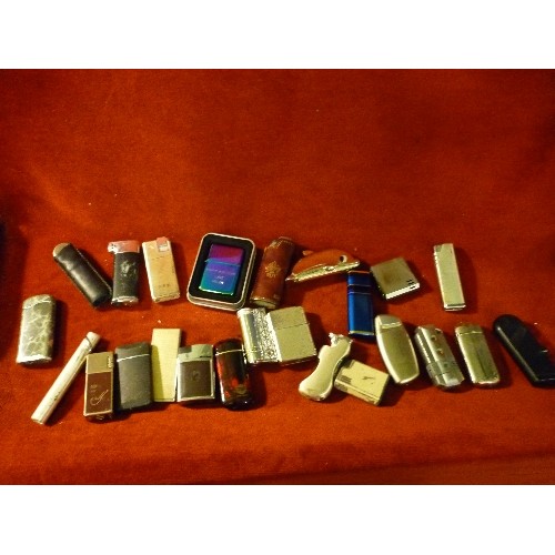 48 - A COLLECTION OF CIGARETTE LIGHTERS