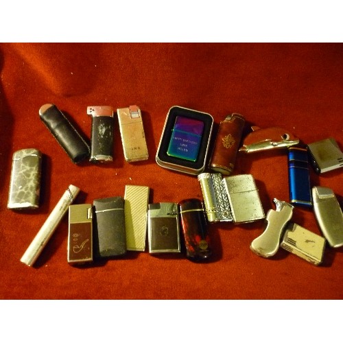 48 - A COLLECTION OF CIGARETTE LIGHTERS