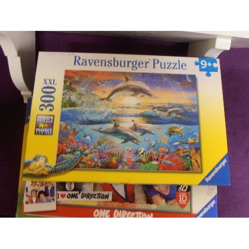 137 - 6 JIGSAW PUZZLES, INC JAN VAN HAASTERAN COMIC PUZZLE OF A CLASSROOM SCENE. DISNEY JUNIOR 'THE LION G... 