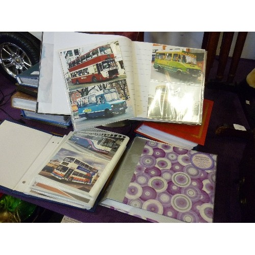 104 - LARGE QUANTITY OF BUS/COACH PHOTOGRAPHS. CONTAINED IN 5 PHOTOGRAPH ALBUMS.