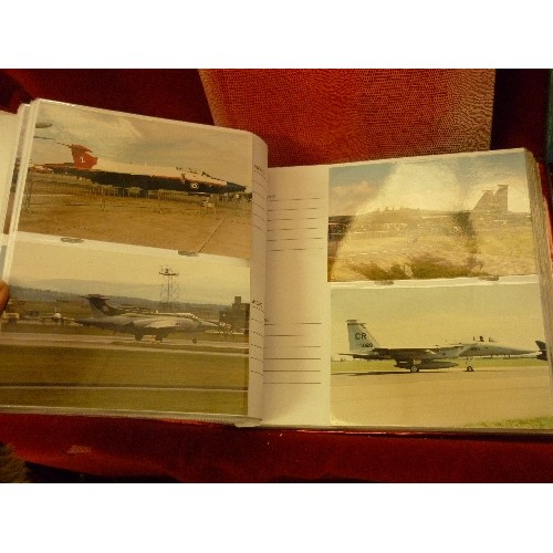88 - QUANTITY OF FIGHTER AIRCRAFT IMAGES, CONTAINED WITHIN 4 PHOTOGRAPH ALBUMS.